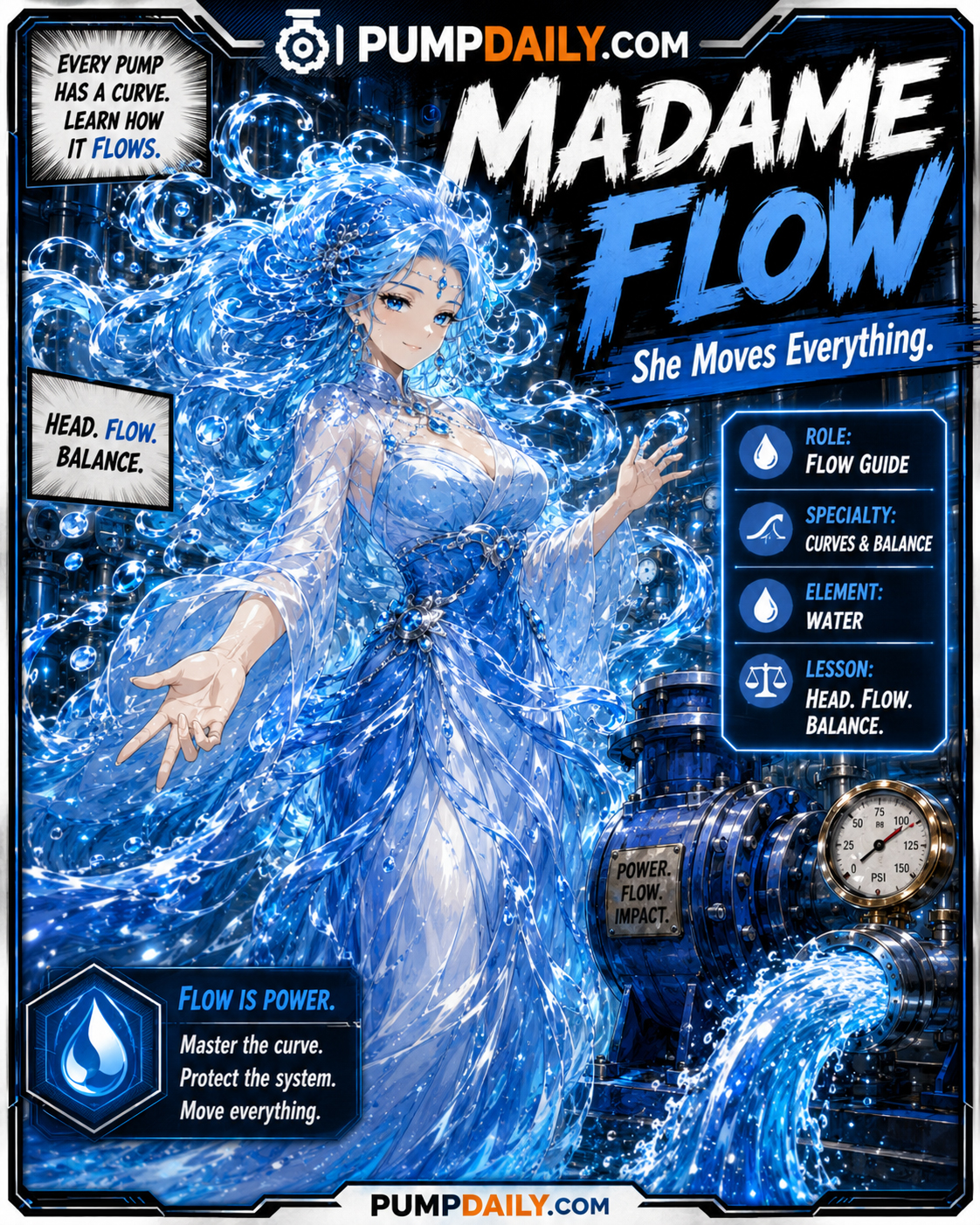 Madame Flow character card