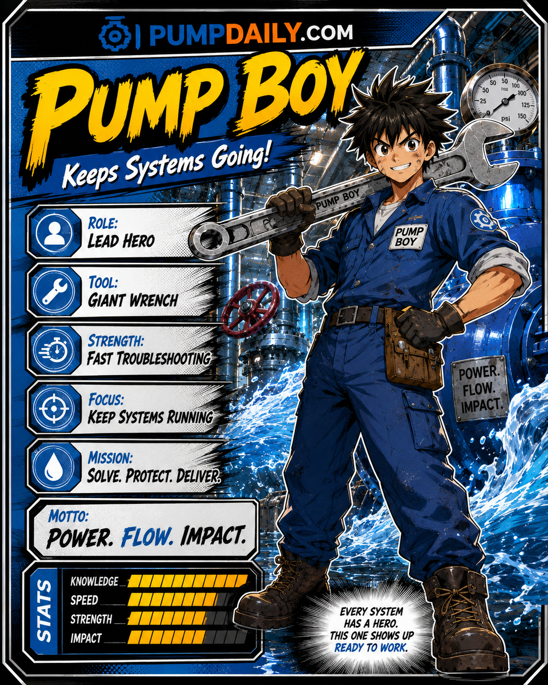 Pump Boy character card
